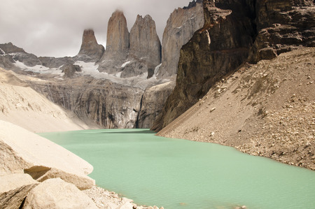 Torres Del Paine National Park - Chileの写真素材
