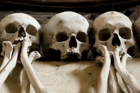 Sedlec Ossuary - Kutna Hora - Czech Republicの写真素材