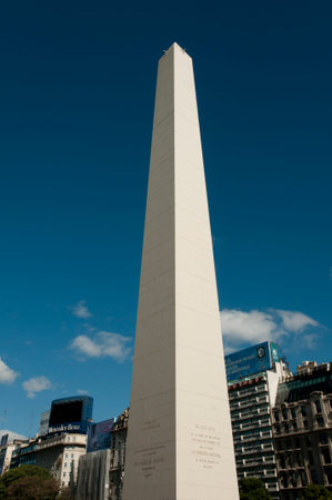 Obelisk - Buenos Aires - Argentinaの写真素材