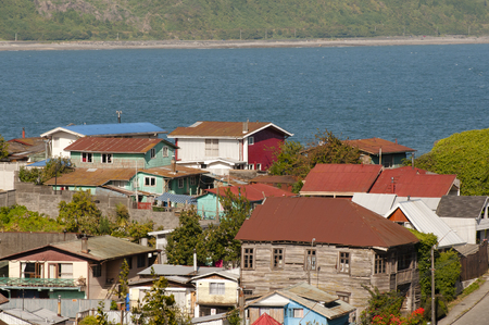 Puerto Montt - Chileの写真素材