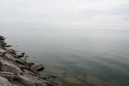 Lake Ontario - Burlington - Canadaの写真素材