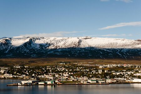 Akureyri - Icelandの写真素材