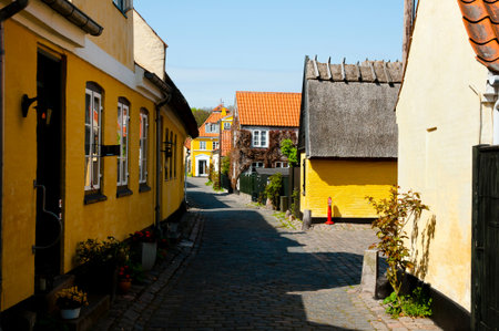 Street in Dragor - Denmark