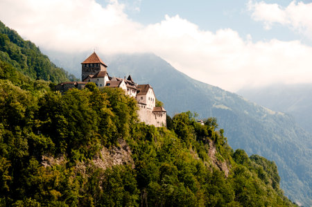 Vaduz Castle - Liechtensteinのeditorial素材