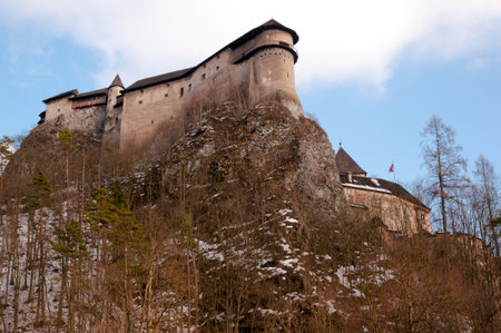 Orava Castle - Slovakiaのeditorial素材
