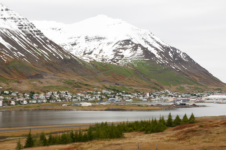 Siglufjordur - Icelandの写真素材