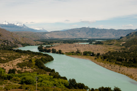 River Neff - Chileの写真素材