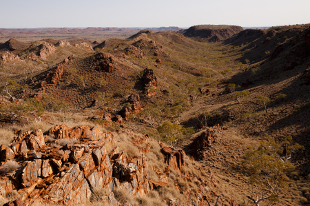 Iron Ore Rocks - Australian Outbackの写真素材