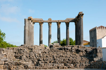 Roman Temple - Evora - Portugal