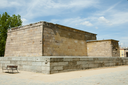 Temple of Debod - Madrid - Spainの写真素材