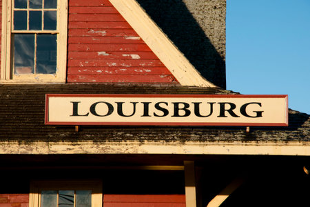 Louisbourg Sign - Nova Scotia - Canada