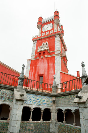 Pena Palace - Sintra - Portugalのeditorial素材