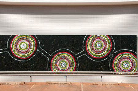Aboriginal Art - Australiaのeditorial素材