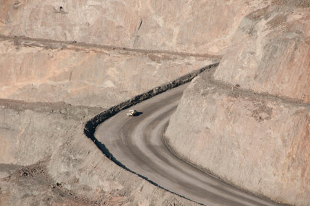 Vehicle in Super Pit - Kalgoorlie - Australia