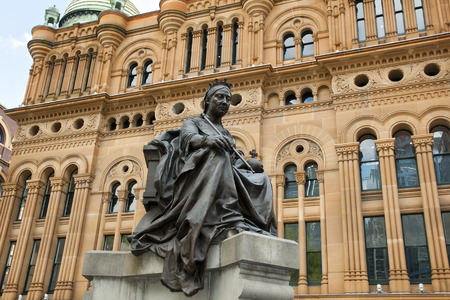 Queen Victoria Statue - Sydney - Australiaの写真素材
