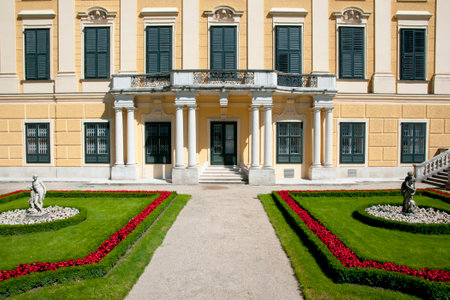 Schonbrunn Palace - Vienna - Austriaのeditorial素材