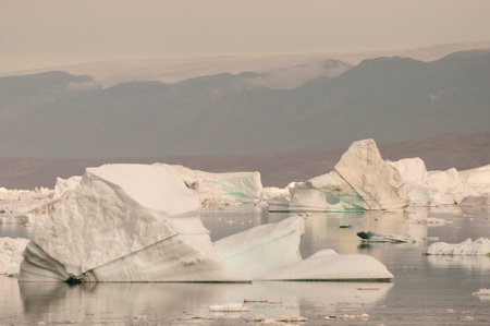 Icebergs Fjord - Scoresby Sound - Greenland