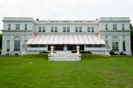 Rosecliff Mansion - Newport - Rhode Islandのeditorial素材