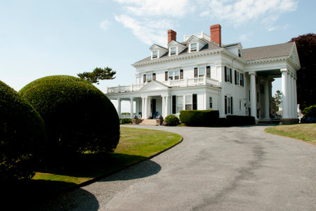 Crossways Mansion - Newport - Rhode Islandのeditorial素材