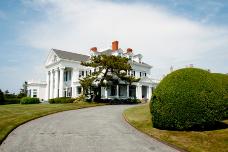 Crossways Mansion - Newport - Rhode Islandのeditorial素材