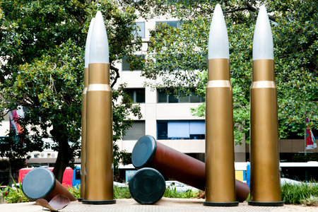 Yininmadyemi War Memorial - Sydney - Australiaの写真素材