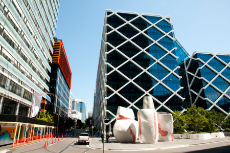 City Buildings - Sydney - Australiaの写真素材