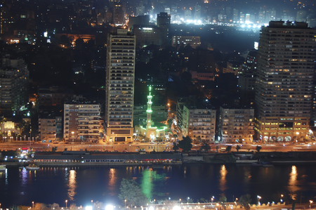 Cairo at Night - Egyptの写真素材