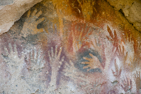 Cave of the Hands - Argentinaの写真素材