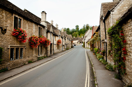 Castle Combe - Englandのeditorial素材