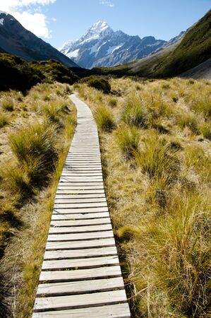 Mount Cook National Park - New Zealandの写真素材