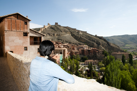 Albarracin - Spainの写真素材