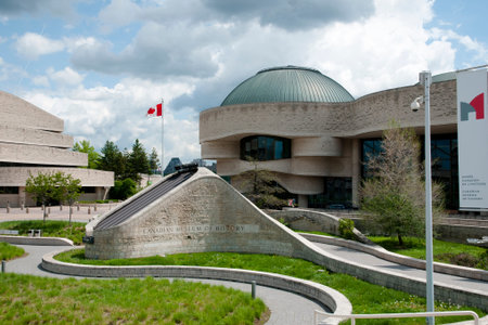 Canadian Museum of History - Ottawa - Canadaのeditorial素材