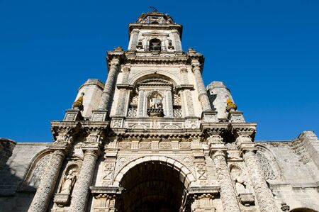 Cathedral of San Salvador - Jerez de la Frontera - Spainの写真素材
