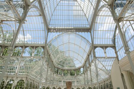 Crystal Palace - Madrid - Spainの写真素材