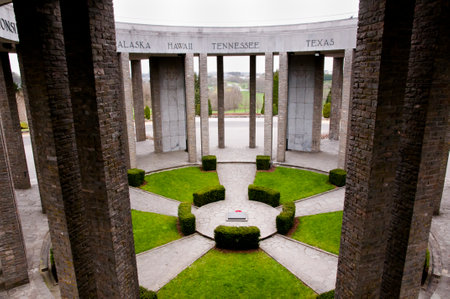 Mardasson Memorial - Belgiumのeditorial素材