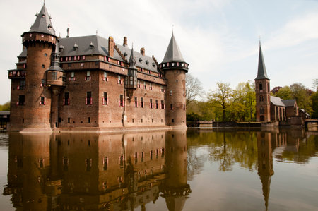 De Haar Castle - Hollandのeditorial素材