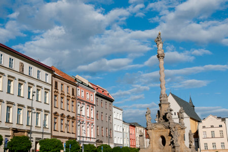 Holy Trinity Column - Olomouc - Czech Republicのeditorial素材