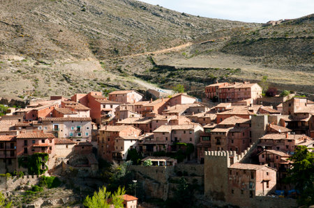 Albarracin - Spainのeditorial素材