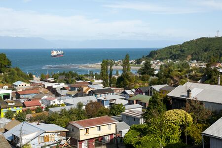 Puerto Montt - Chileの写真素材
