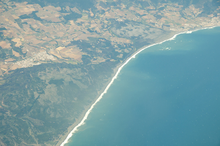 Coastal View of Chileの写真素材