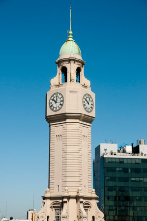 City Legislature Clock Tower - Buenos Aires - Argentinaのeditorial素材