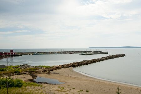 Port Morien - Nova Scotia - Canadaの写真素材