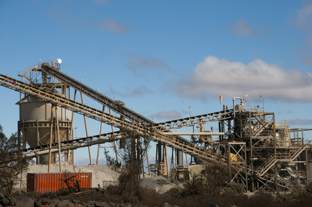 Gold Mining Process Plantの写真素材