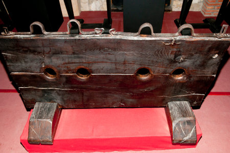 Pillory Torture Deviceの写真素材