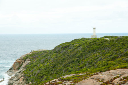 Torndirrup National Park Lighthouse - Albany - Australiaの写真素材