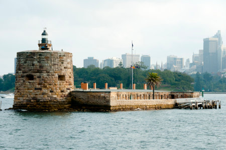 Fort Denison - Sydney - Australiaのeditorial素材