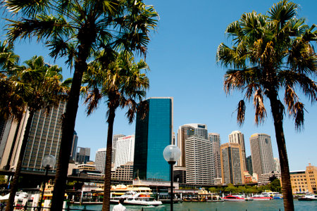 SYDNEY, AUSTRALIA - December 12, 2016: Sydney's famous Circular Quayのeditorial素材