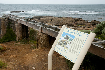 Water Wheel - Augusta - Australiaの写真素材