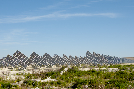 Solar Power Stationの写真素材