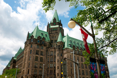 Confederation Building - Ottawa - Canadaのeditorial素材